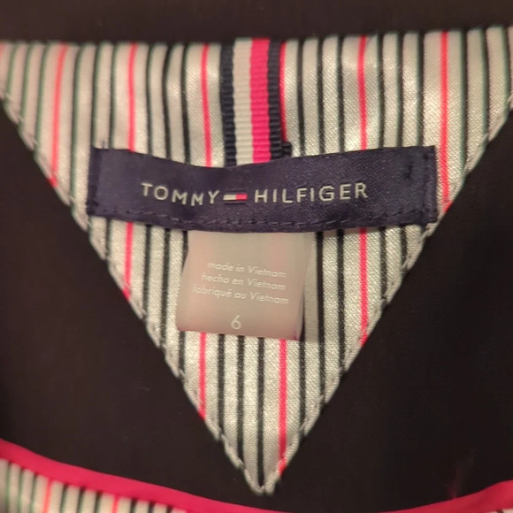 Tommy Hilfiger Women's One Button Blazer Business Jacket in Black Size 6‎ NWOT - Picture 6 of 7
